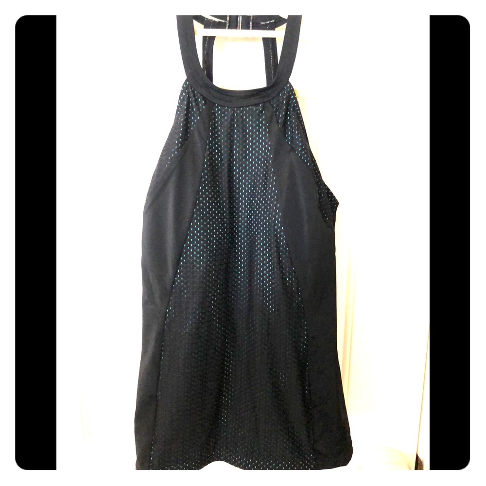 Fit 4u High Neck Halter Tankini Top